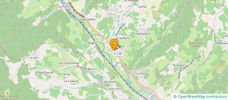 localisation de l'entreprise J.A. ASSIST  LETRA