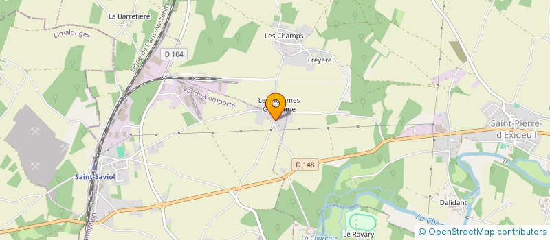 localisation de l'entreprise J.A.B. INVESTISSEMENTS  VAL-DE-COMPORTE