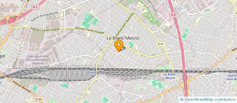 localisation de l'entreprise J&A CAR NETTOYAGE à LE BLANC-MESNIL