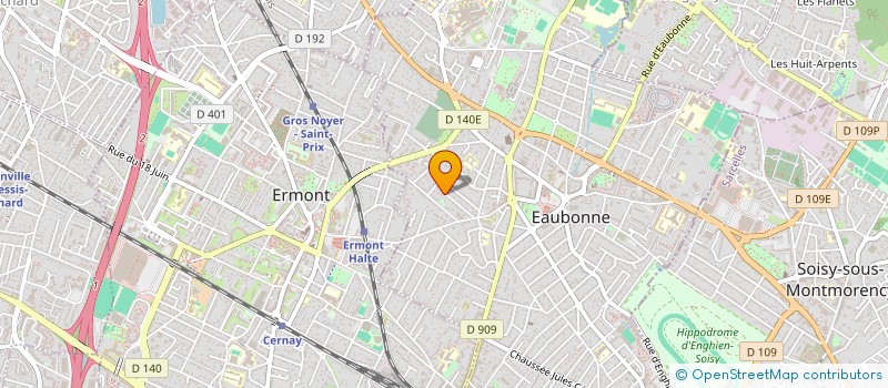 localisation de l'entreprise J&A CONSEILS à EAUBONNE