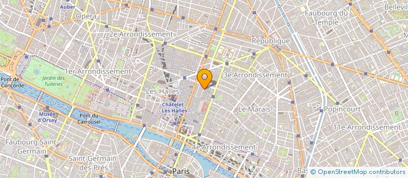 localisation de l'entreprise J.A. COPIES  PARIS