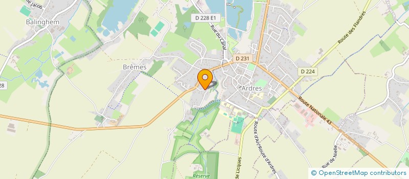 localisation de l'entreprise J.A.D.  BREMES