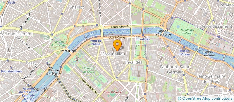 localisation de l'entreprise J A D L CONSEILS à PARIS