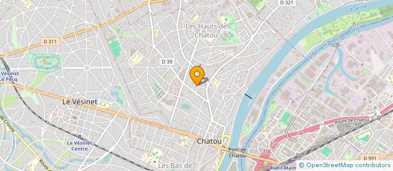 localisation de l'entreprise J.A DRIVER VTC  CHATOU