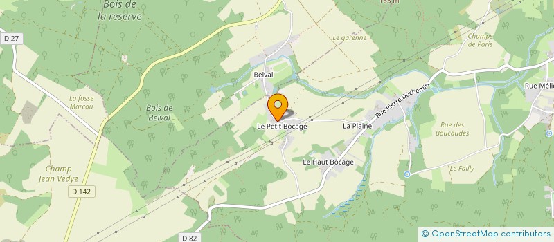 localisation de l'entreprise J.A.G.F  THIESCOURT