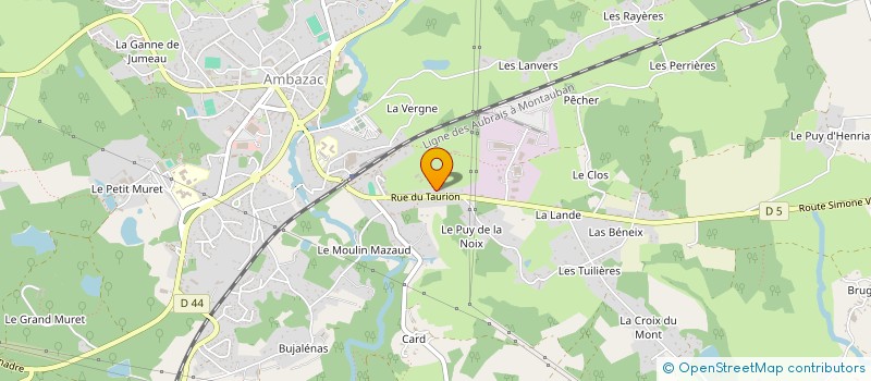 localisation de l'entreprise J.A.H. ENTERPRISE à SAINT-SYLVESTRE