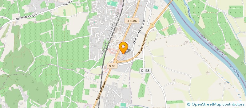 localisation de l'entreprise J.A INVESTISSEMENT  PONT-SAINT-ESPRIT