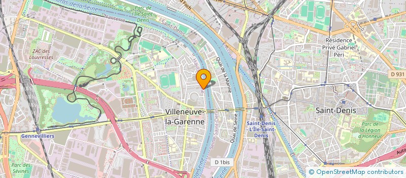 localisation de l'entreprise J.A.K CONSULTING  VILLENEUVE-LA-GARENNE