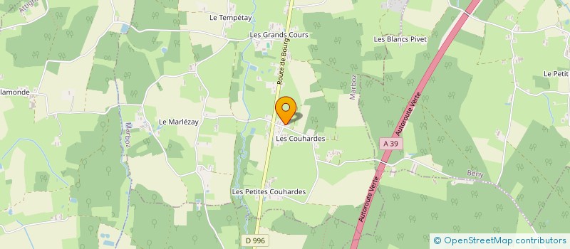 localisation de l'entreprise J.A.L.A.I  MARBOZ