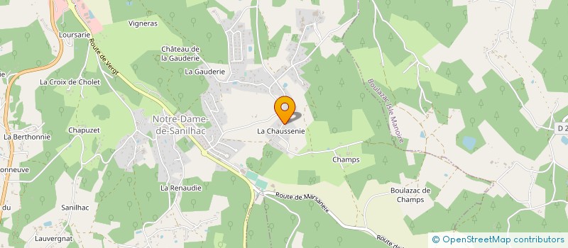 localisation de l'entreprise J.A.L.E. à SANILHAC
