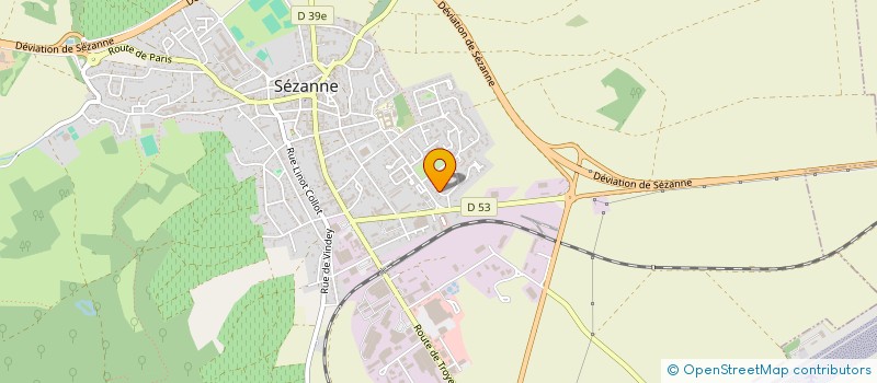 localisation de l'entreprise J.A.L.M à SEZANNE