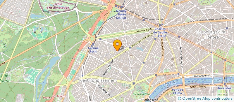 localisation de l'entreprise J.A.L TAMAR CONSULTING  PARIS