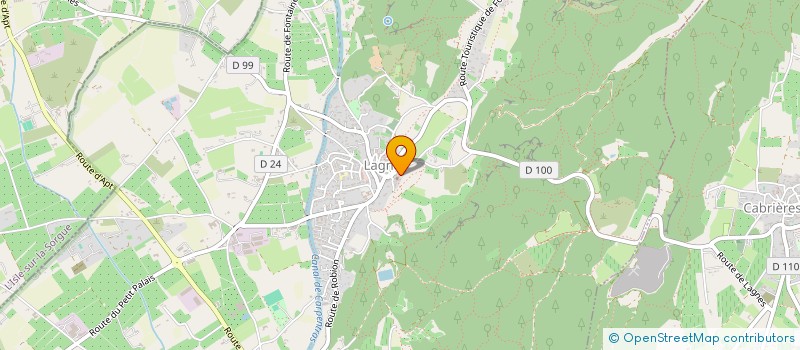 localisation de l'entreprise J.A.M.  LAGNES