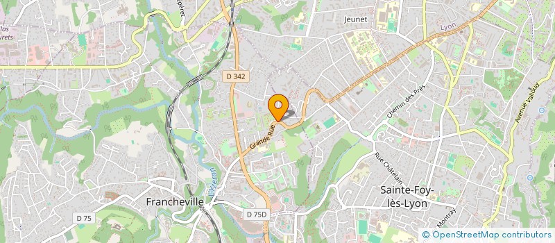 localisation de l'entreprise J A M O PROPRETE  FRANCHEVILLE