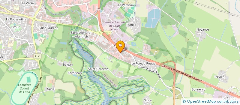 localisation de l'entreprise J.A.M.P.  THEIX-NOYALO