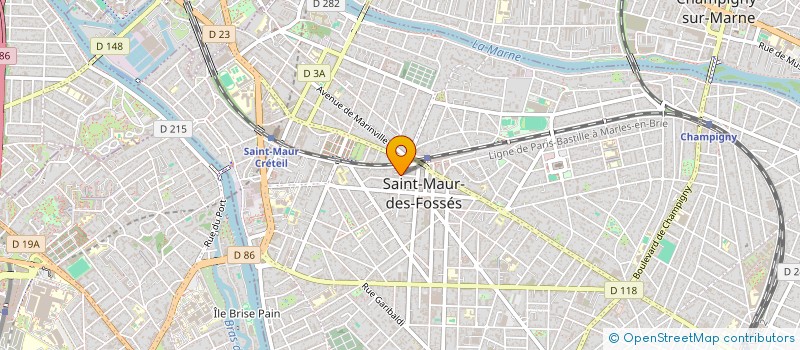 localisation de l'entreprise J A N à SAINT-MAUR-DES-FOSSES