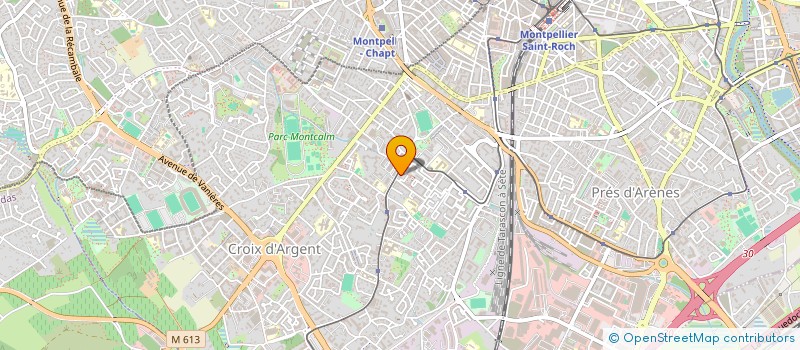 localisation de l'entreprise J A N E à MONTPELLIER