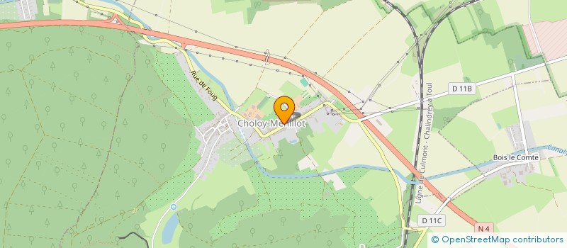 localisation de l'entreprise J.A.N.M.  VILLEY-SAINT-ETIENNE