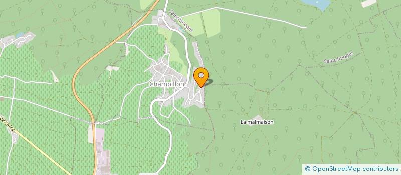 localisation de l'entreprise J.A.N.S.  CHAMPILLON