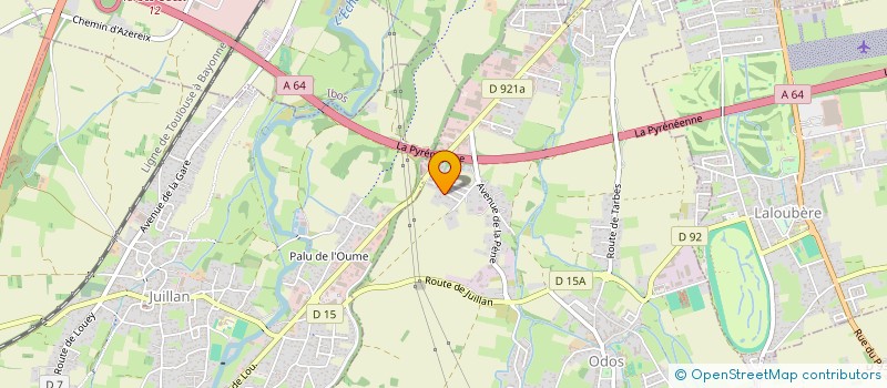 localisation de l'entreprise J.A.P.  ODOS