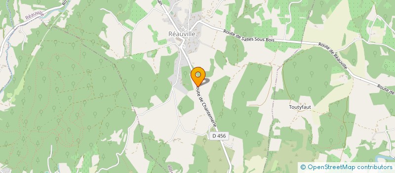 localisation de l'entreprise J.A.R  REAUVILLE