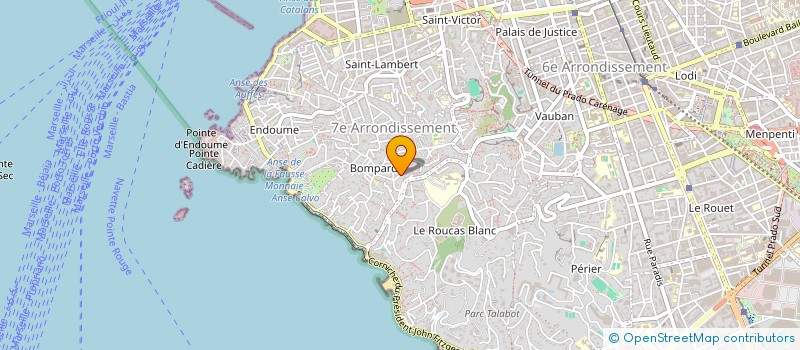 localisation de l'entreprise J.A.R RENOVATION  MARSEILLE