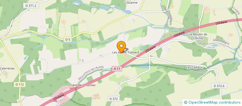 localisation de l'entreprise J A R S A V à BEAUMONT-LES-AUTELS