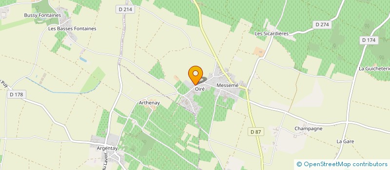 localisation de l'entreprise J.A.S QUENTIN  VAUDELNAY