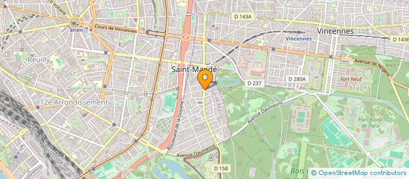 localisation de l'entreprise J. A. S. S. E à SAINT-MANDE