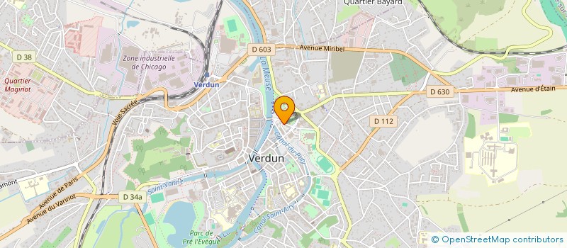 localisation de l'entreprise J.A.V.S à VERDUN