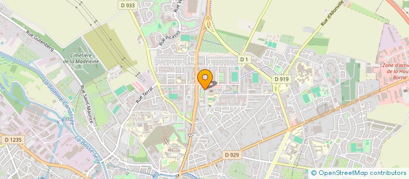 localisation de l'entreprise J.A.V.S DIAGNOSTICS  AMIENS