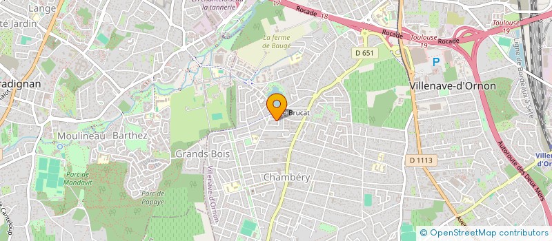 localisation de l'entreprise J'ACCOMPAGNE COURTAGE à VILLENAVE-D'ORNON