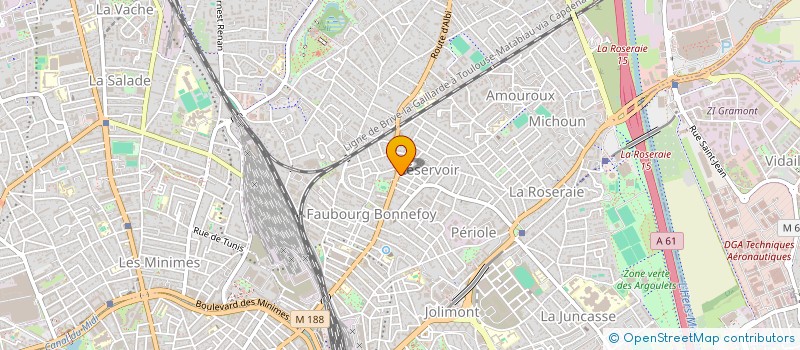 localisation de l'entreprise J'ADORE MANAGEMENT à TOULOUSE