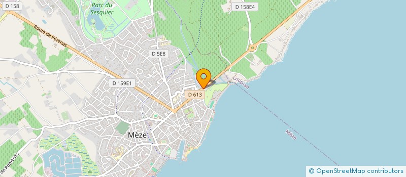 localisation de l'entreprise J'ADORE MES LUNETTES à MEZE
