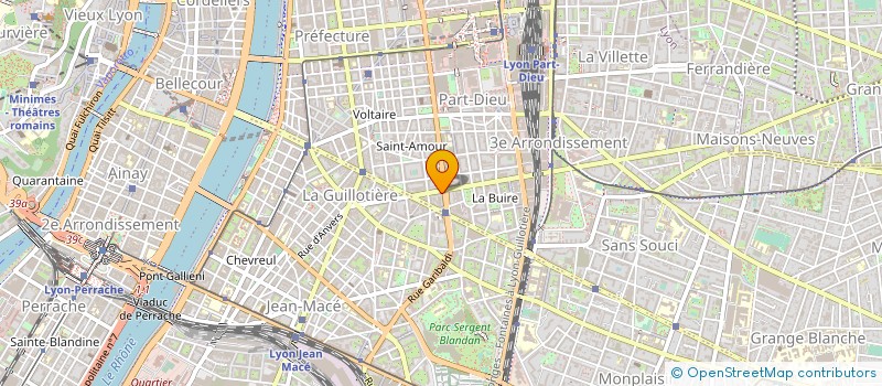 localisation de l'entreprise J'AFFICHE  LYON