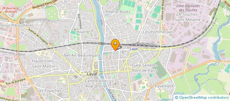 localisation de l'entreprise J'AI 20 EN à LAVAL