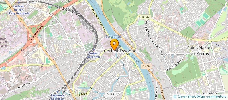 localisation de l'entreprise J'AI DES NUISIBLES à CORBEIL-ESSONNES