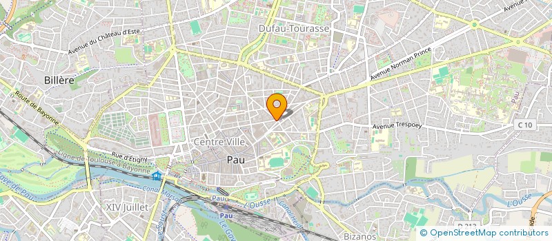 localisation de l'entreprise J'AI LA COTE à PAU