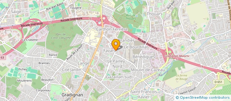 localisation de l'entreprise J'AI PAS TOUT COMPRIS  GRADIGNAN