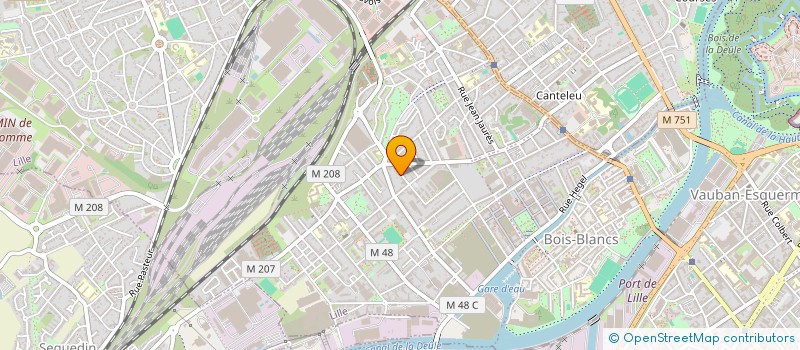 localisation de l'entreprise J' AI RATE L' AUTOBUS à LILLE