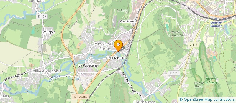 localisation de l'entreprise J'AI UN PLANT EARL  CESANCEY