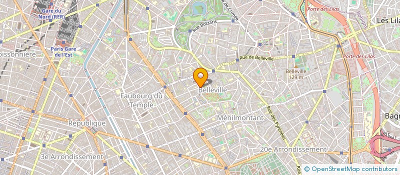 localisation de l'entreprise J'AI VECU LES ETOILES S.A.S  PARIS