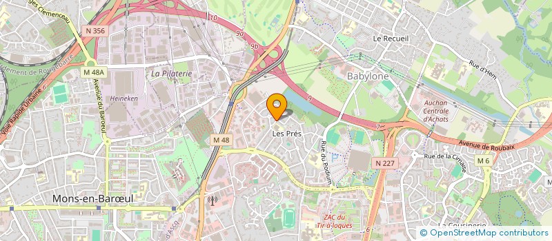 localisation de l'entreprise J'AIDE EN FETES à VILLENEUVE-D'ASCQ