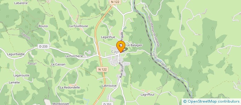 localisation de l'entreprise J'AIME BEAUCOUP CE QUE VOUS FAITES ! à AURILLAC