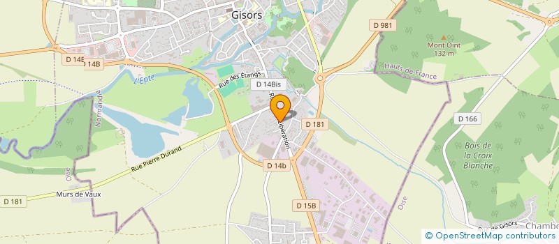 localisation de l'entreprise J'AIME GISORS à GISORS