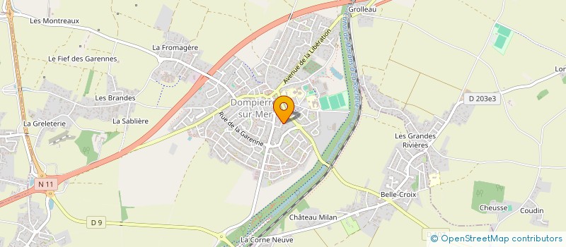 localisation de l'entreprise J'AIME L'ARTISANAT FRANCAIS 17  DOMPIERRE-SUR-MER