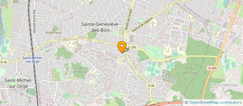 localisation de l'entreprise J'AIME LA BEAUTE à SAINTE-GENEVIEVE-DES-BOIS