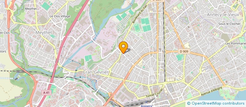 localisation de l'entreprise J'AIME LA FORET DE HAUTE-SAVOIE à ANNECY