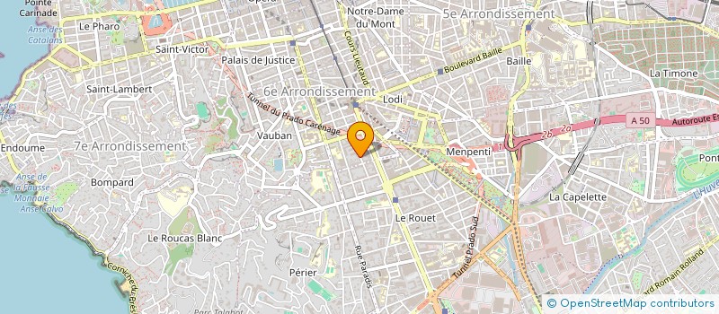 localisation de l'entreprise J AIME LA PHOTO à MARSEILLE