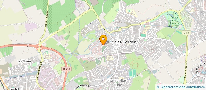 localisation de l'entreprise J'AIME LE CAMPING à SAINT-CYPRIEN